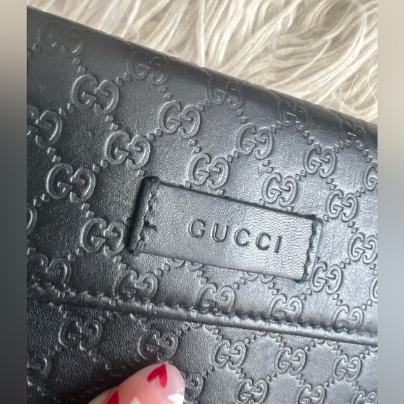 Super Sale! MircoGuccissima Leather Flap Wallet💰 - Picture 15 of 16